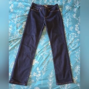 Levi's 312 Shaping Slim Women's Jeans Dark Wash, W27/L28 Mid-Rise Straight Leg